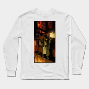 The Hermit (Cyberpunk Tarot) Long Sleeve T-Shirt